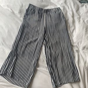 Express croppes wide leg pants